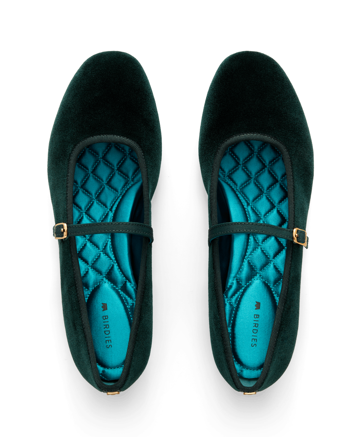 Green velvet mary janes shop