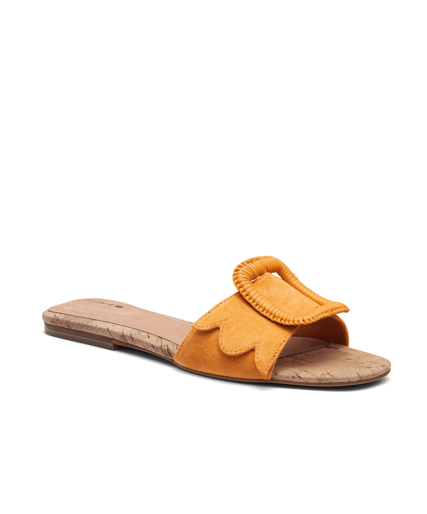 The Kiwi Goldenrod Suede Women s Flats Birdies