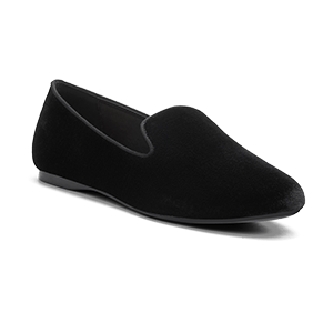 The Starling New Black Velvet Women s Flats Birdies