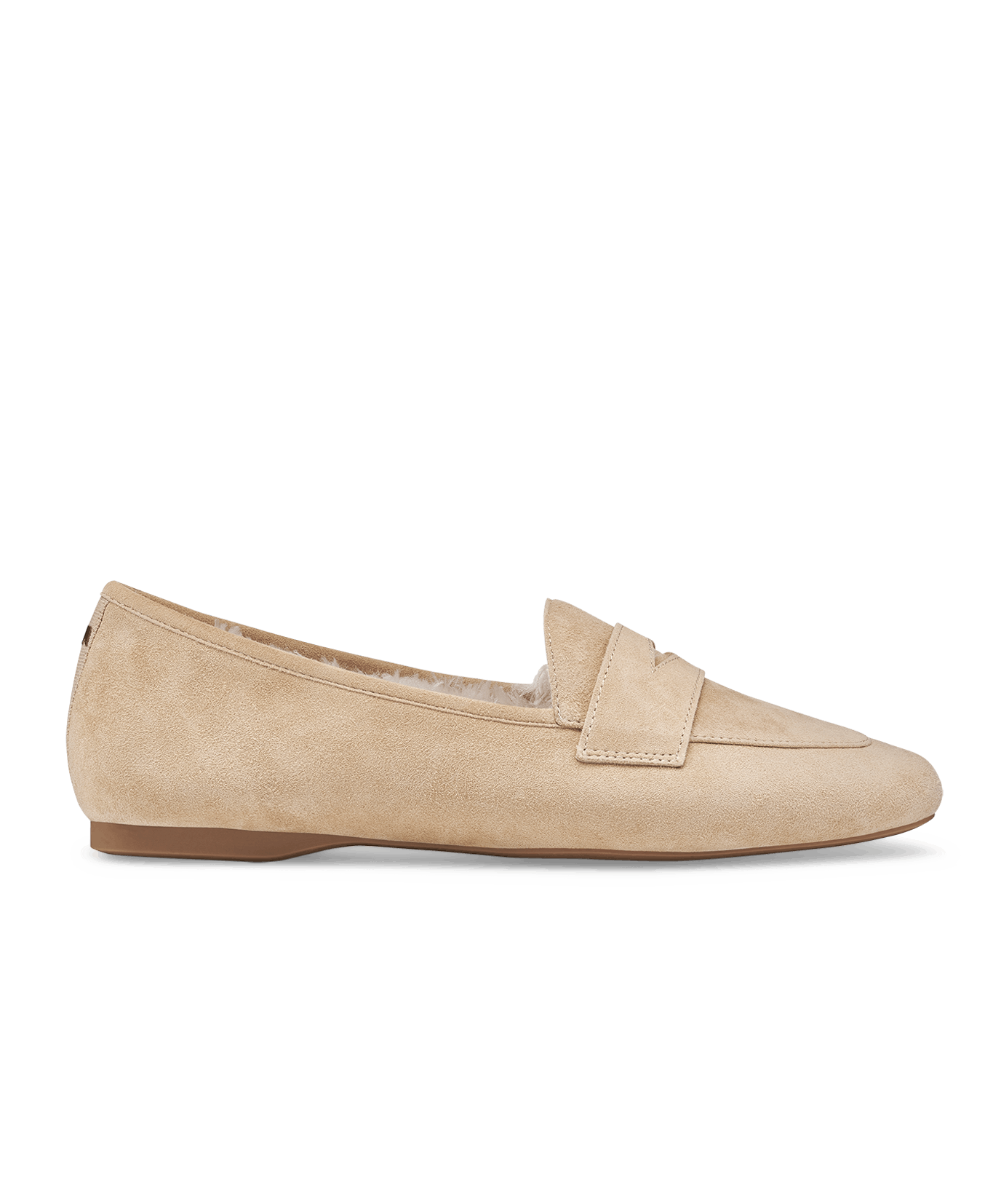 Faux suede loafers sales