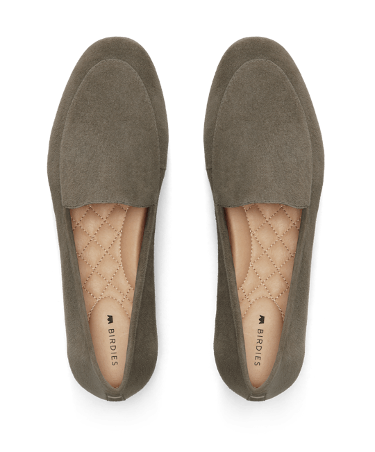 The Vesper, Black Suede, Women's Loafers
