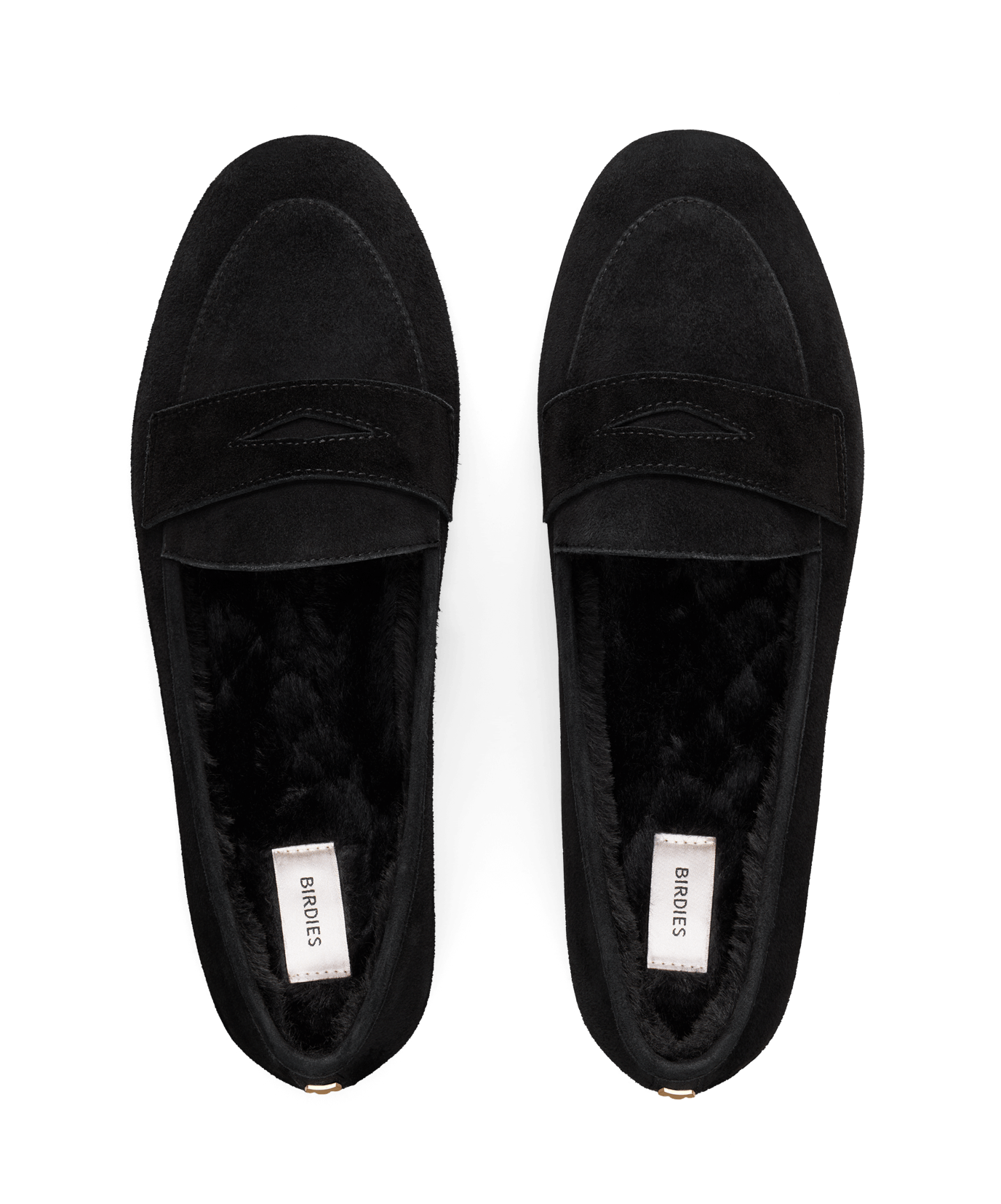 Birdies The Starling loafers in deals Black Faux Fur