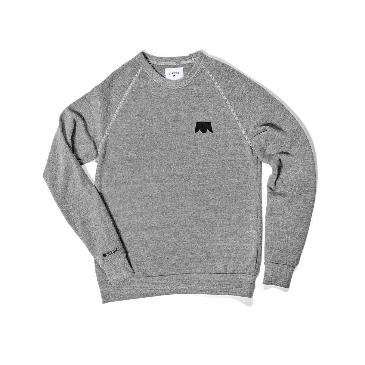 Birdies Logo Crewneck Sweatshirt - Heather Gray